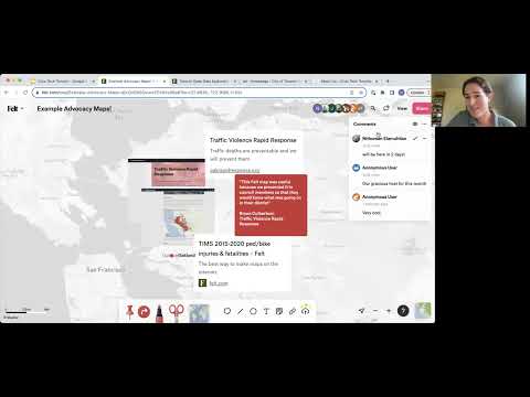 Civic tech projects using Felt